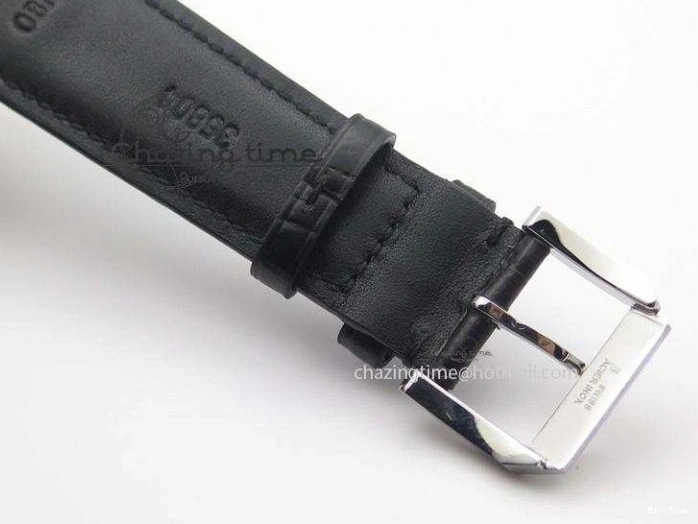 MIROTIME 0105 RelaxedFit Ingeniuer St.Laurens SS White Dial MKF 1:1 V2 Best Edition On Black Leather Strap A 7355